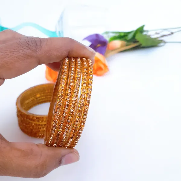 Pack_of_12_Beaded_Glass_Bangle_Golden_Stone_Work_Studded_by_Zircon_Chudi_Set_Bracelet_for_Women_&_Girls_(Pack_of_12)