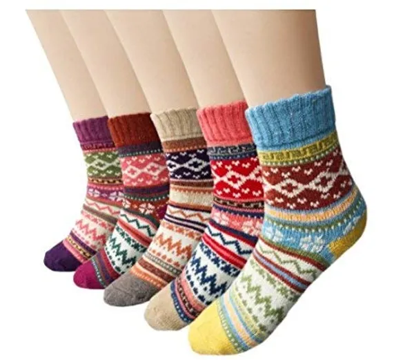 Women's_5_Pairs_Vintage_Style_Winter_Knitting_Warm_Wool_Crew_Socks