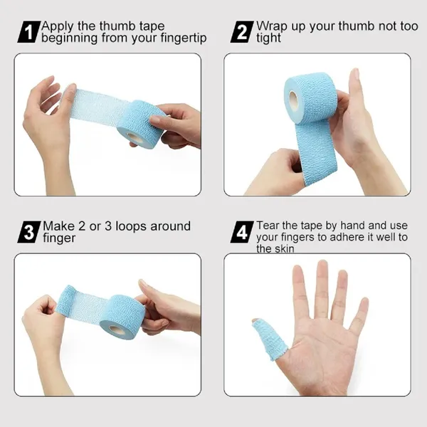 A-TAPE_Cotton_Light_Adhesive_Bandage_for_Sports_Injuries(White,_Black,_Skyblue_&_Beige)_Crepe_Bandage_(5_cm)