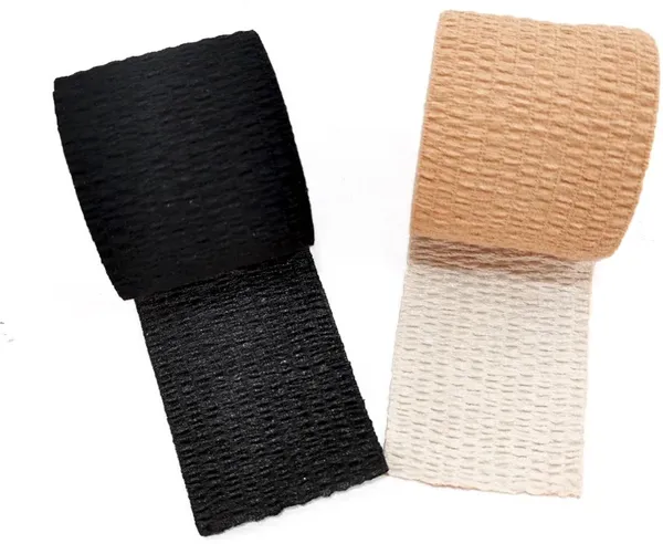 A-TAPE_Cotton_Light_Adhesive_Bandage_for_Sports_Injuries(White,_Black,_Skyblue_&_Beige)_Crepe_Bandage_(5_cm)