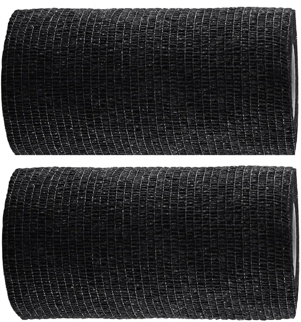 Agam_A-Tape_Bandage_Cohesive_Black_(10_cm_X_4.5_meters,_Pack_of_2)_Crepe_Bandage_Crepe_Bandage
