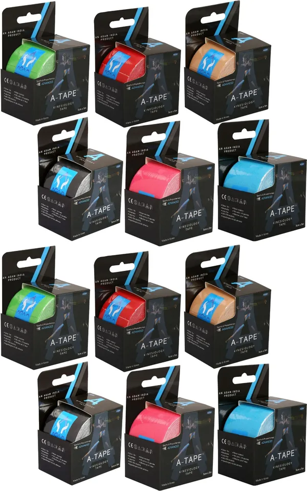 A-TAPE_Kinesiology_Tape_(Pack_of_12)_Kinesiology_Tape