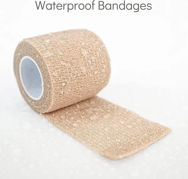 MuscleFix_Cohesive_Crepe_Bandage,_Elastic_Self_Adhesive_Tape_(10_cm_X_4.5_mtr-_Pack_of_4)_Crepe_Bandage_(10_cm)