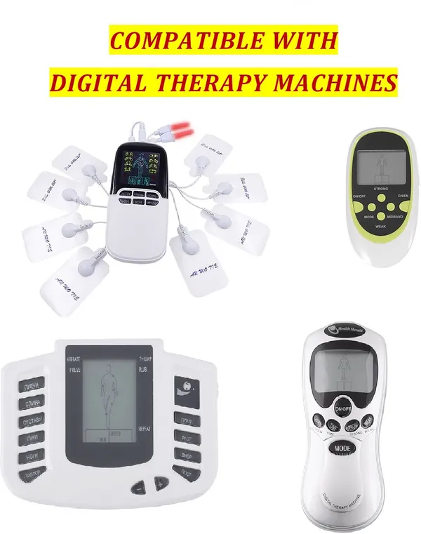 AGAM_Digital_Therapy_Machine_Electrodes_Self_Adhesive_(Pack_of_16)_Gel_Electrodes_for_Electrotherapy_Device_(AG642555)
