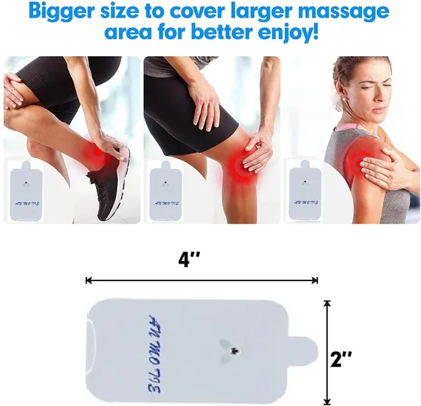 AGAM_Tens_Digital_Therapy_Machine_Rectangle_Electrodes_Pads_(Pack_Of_8)_Electrotherapy_Device_Massager_(White)
