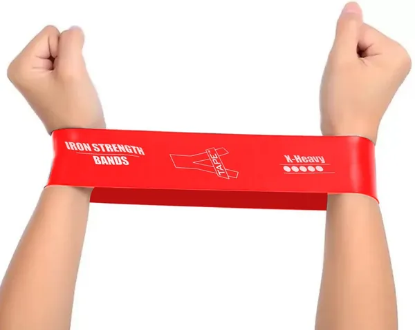 A-TAPE_Exercise_Sports_Loop_Band_|_Heavy_&_X-Light_(Pack_Of_2,_Red_|_Blue)_Resistance_Band_(Pack_of_2)