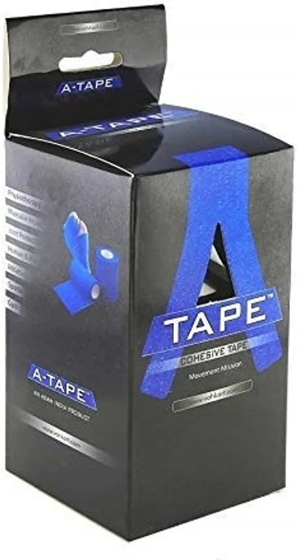 A-TAPE_Breathable_Self_Adhesive_Cohesive_Bandage_�_for_Sports,_Wrap,_Athletic,_Non_Woven_First_Aid_Medical,_Wrist,_Swelling_(10_cm_X_4.5_mtr-_Pack_of_6)_Beige_,_Cotton_Crepe_Bandage_(10_cm)
