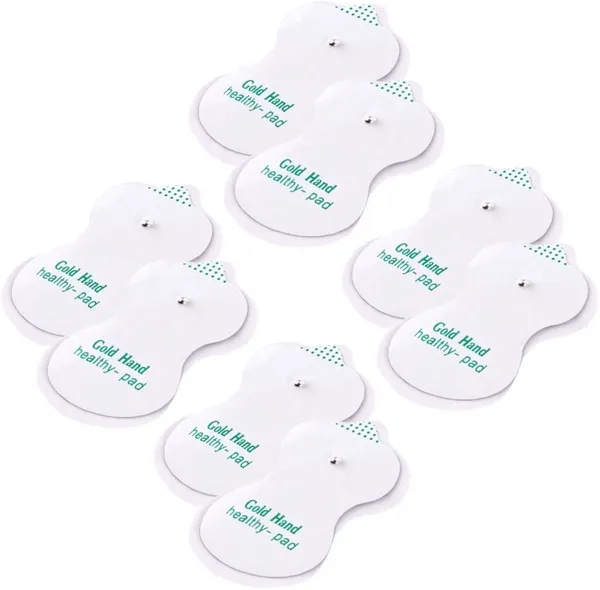 AGAM_Tens_Digital_Therapy_Electrode_Pads_for_Physiotherapy_Machine_(Pack_Of_8_Electrodes)_Massager_(White)