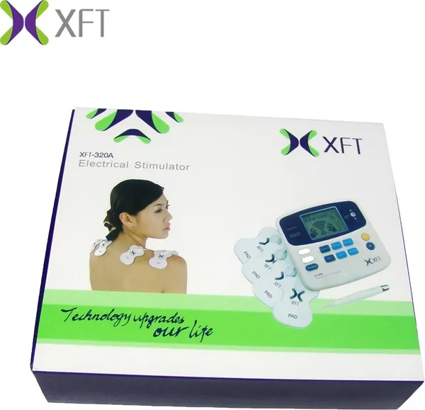 XFT_320_Digital_Therapy_Lcd_Electronic_Pulse_Stimulator_Physiotherapy_Massager_(White)