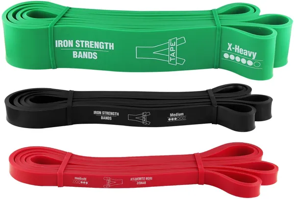 A-TAPE_Resistance_Bands,_41_Inch_Pull_Up_Assist_Band_for_strength_development_exercises_Resistance_Band_(Pack_of_4)