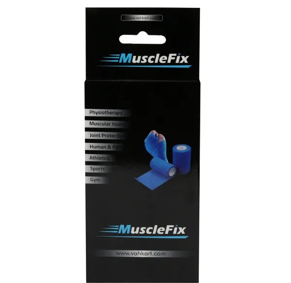 MuscleFix_Cohesive_Crepe_Bandage,_Self_Adhesive_Tape_(5_cm_X_4.5_m_Pack_of_4)_Beige_Crepe_Bandage_(5_cm)