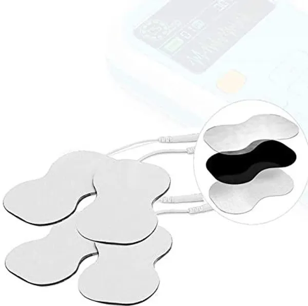 AGAM_Electrode_Pads_For_Tens_Acupuncture_Digital_Therapy_Massager_Machine_(Pack_of_4)_Massager_(White)
