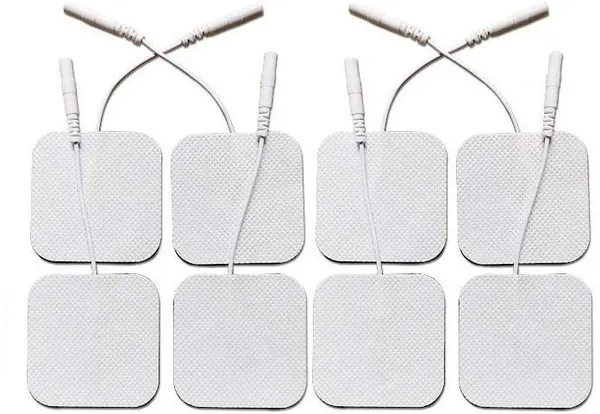 AGAM_Self_Adhesive_Square_Electrode_Pads_for_EMS,_TENS,_IFT_and_Pulse_Massagers_Tens_Unit_Electrodes_Pads_Electrotherapy_Device_(Pack_of_8)