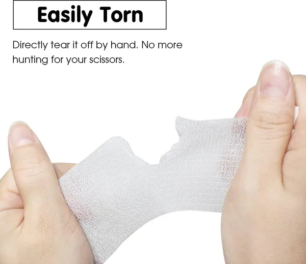 A-TAPE_Self_Adhesive_Cohesive_Bandage_(7.5cm*4.5m|Pack_of_4,_White)_Crepe_Bandage