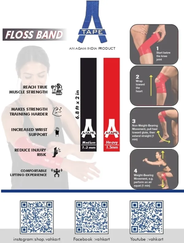 A-TAPE_Muscle_Floss_Bands_(5�_Ft_Long_X_2�_inch_Width)_Compression_Bands_for_Mobility_Resistance_Band_(Pack_of_1)