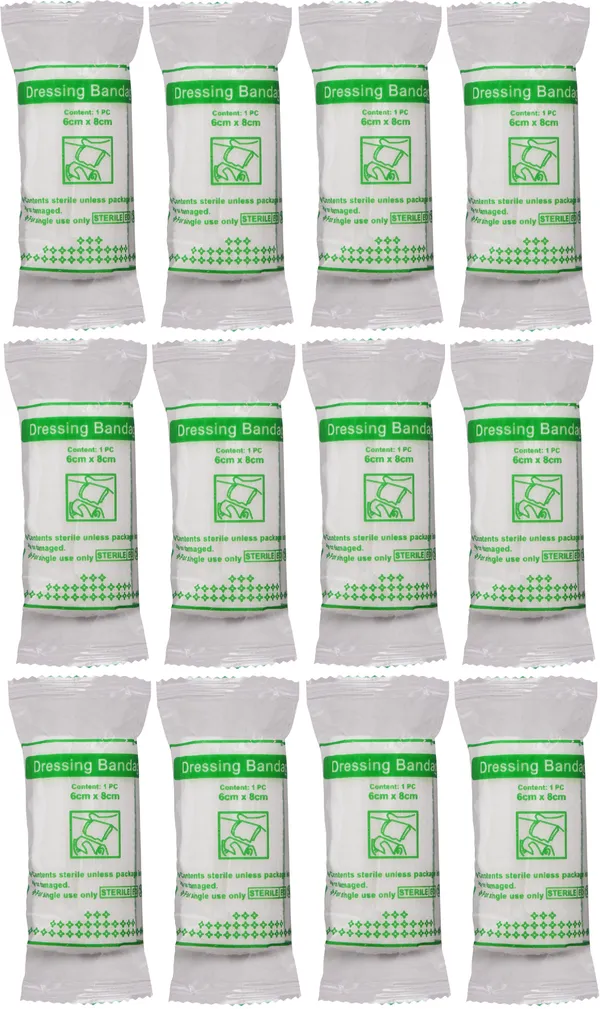 A-TAPE_PBT_6cm*8cm_Wound_Dressing_Pad_Bandage_for_Gentle_Protection_for_Sensitive_Skin_Non-Sterile_Gauge_Roll_(6_cm_400_cm_12_Rolls)