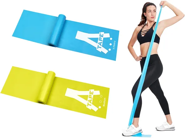 A-TAPE_Professional_TPE_Resistance_Thera_Band_|_51_*_6_inch_|_for_Exercise_&_Yoga_Resistance_Band_(Pack_of_2)