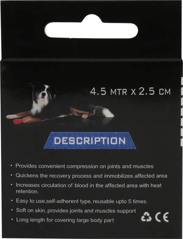 A-TAPE_Self_Adhesive_Cohesive_Bandage_(2.5cm*4.5m|Pack_of_4)_printed_Crepe_Bandage