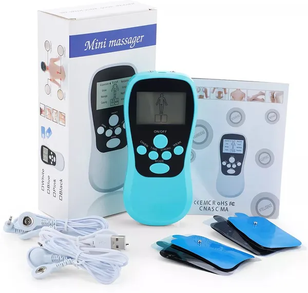 AGAM_Rechargeable_Tens_Digital_Therapy_Machine_Electronic_Tens_Unit_Electrotherapy_Device_(Pulse_Massager_with_8_Modes_with_4_Pads)