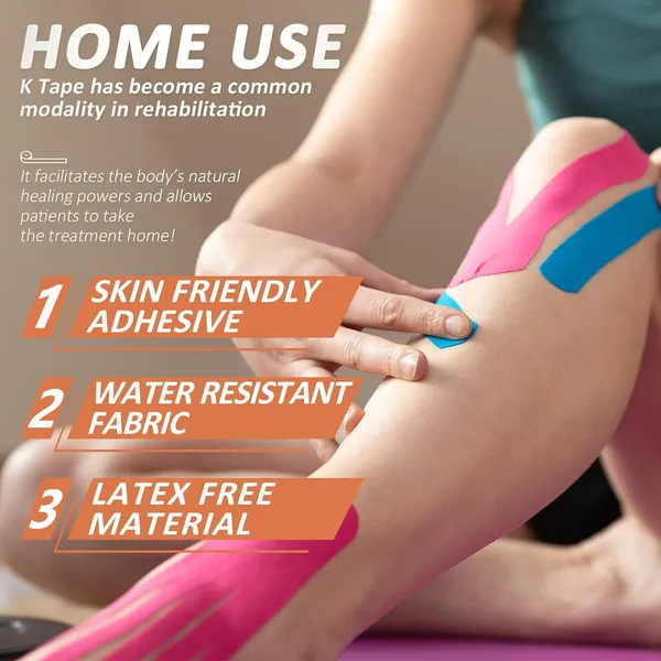 MuscleFix_4_Way_Stretch_Kinesiology_Tape_for_Support_&_Recovery_(5_cm_*_5_m_|_Beige)_Kinesiology_Tape