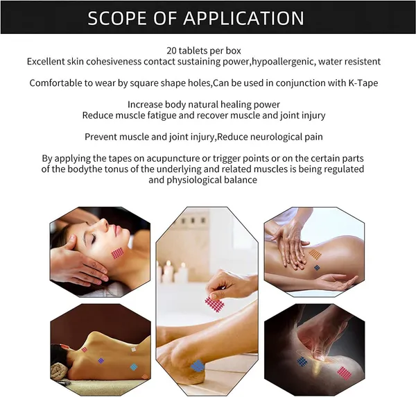 tmax_Spiral_Tape_to_Acupuncture_Point,_A_Type_-Box_of_20_Sheets_(Beige,_180_Stickers)_Kinesiology_Tape_(Beige)