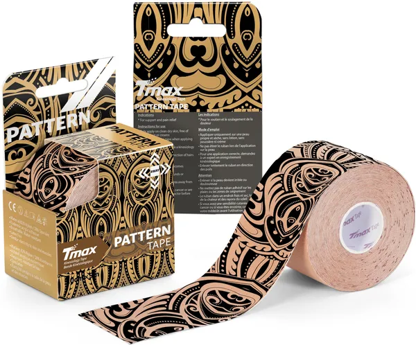tmax_Kinesiology_Tape_|Athletic_Sports_Tape_(5_m_*_5_cm)_Tattoo_Pattern_Kinesiology_Tape