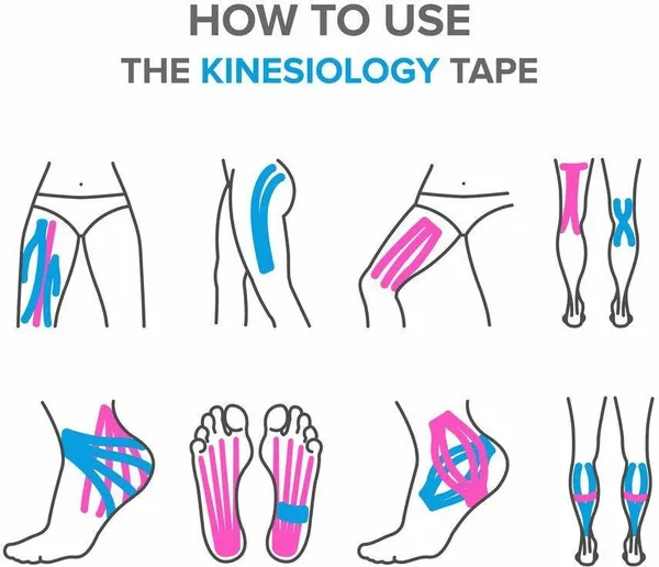 tmax_Kinesiology_Tape_|Athletic_Sports_Tape_(5_m_*_5_cm)_Greencamo_Kinesiology_Tape