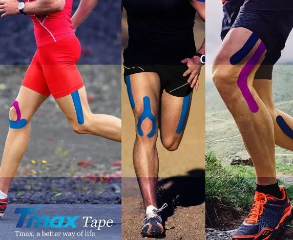 A-TAPE_Tmax_Kinesiology_Tape_|Athletic_Sports_Tape_(5_m_*_5_cm)_Black_Kinesiology_Tape