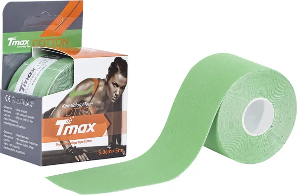 A-TAPE_Tmax_Kinesiology_Tape_|Athletic_Sports_Tape_(5_m_*_5_cm)_Green_Kinesiology_Tape