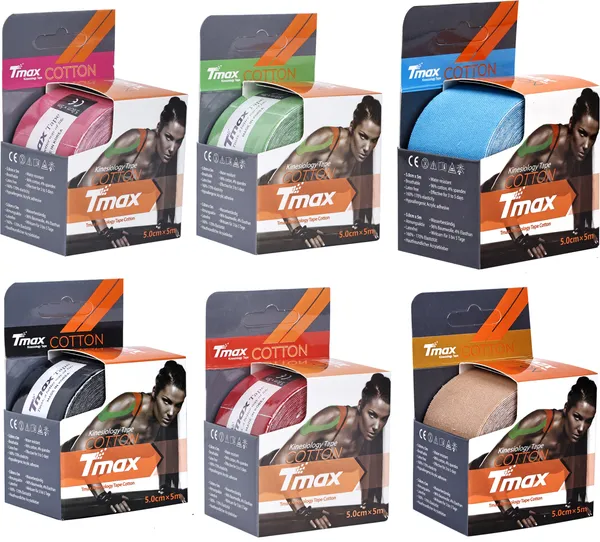 A-TAPE_Tmax_Kinesiology_Tape_|Athletic_Sports_Tape_(5_m_*_5_cm)_Pack_of_6_Kinesiology_Tape