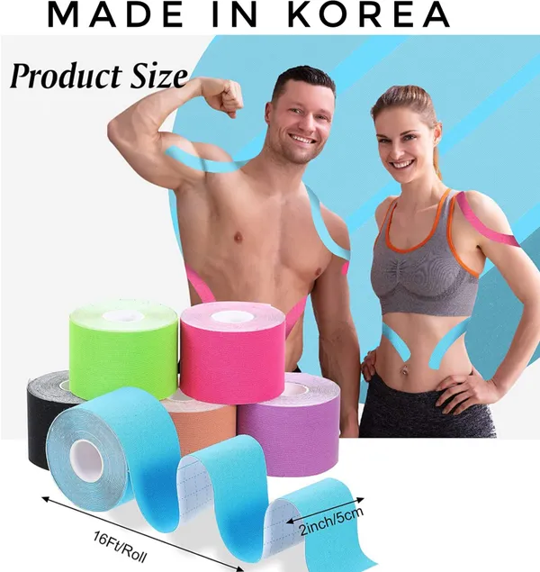 tmax_Kinesiology_Tape_|Athletic_Sports_Tape_(5_m_*_5_cm)_Pinkcamo_Kinesiology_Tape