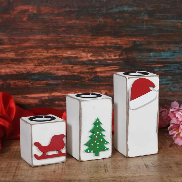 Set_of_3_Lamcy_Plaza_Wooden_Christmas_Tea_Light_Candle_Holder_|_Table_Top_Deco_|_Home_Decoration_|