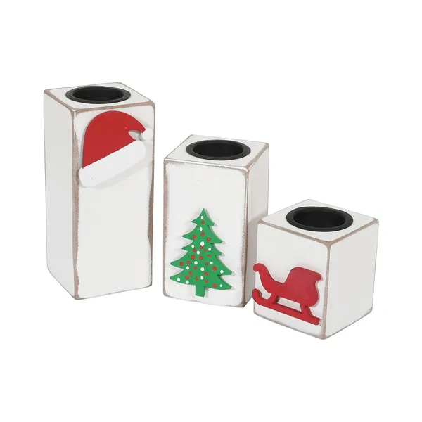 Set_of_3_Lamcy_Plaza_Wooden_Christmas_Tea_Light_Candle_Holder_|_Table_Top_Deco_|_Home_Decoration_|