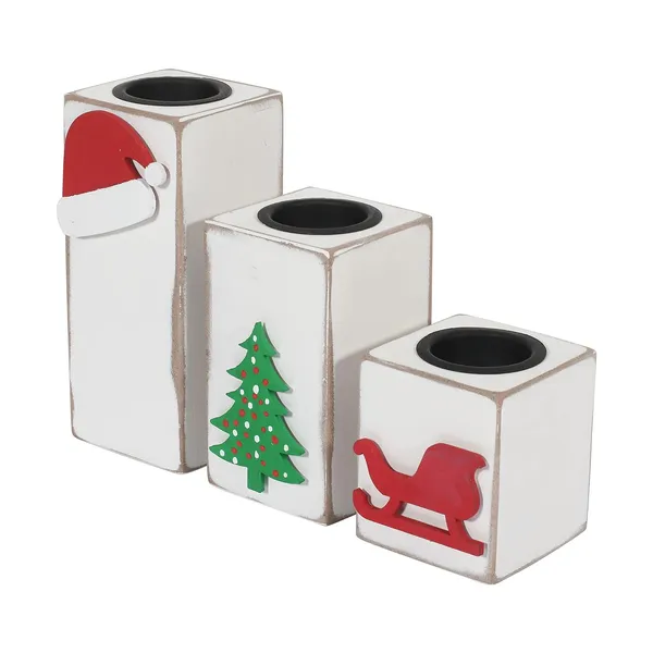 Set_of_3_Lamcy_Plaza_Wooden_Christmas_Tea_Light_Candle_Holder_|_Table_Top_Deco_|_Home_Decoration_|
