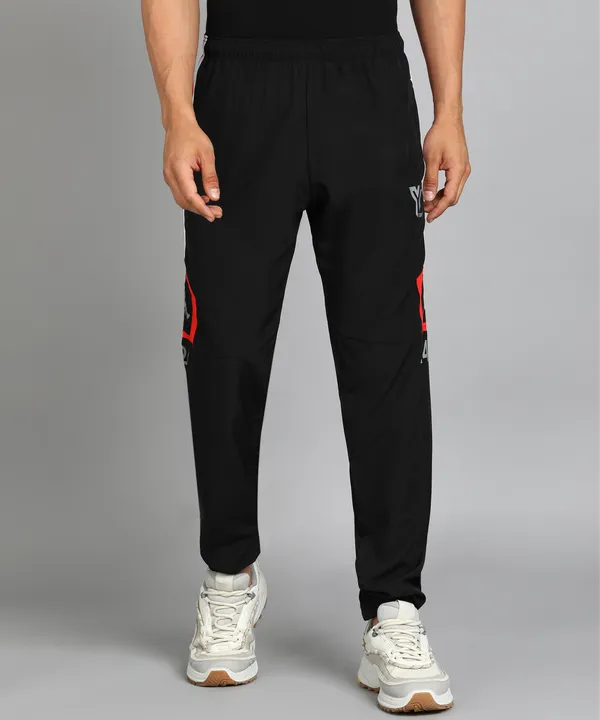 Solid_Striped_Men_Black_Track_Pants