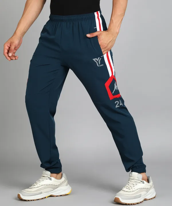 Solid_Striped_Men_Blue_Track_Pants