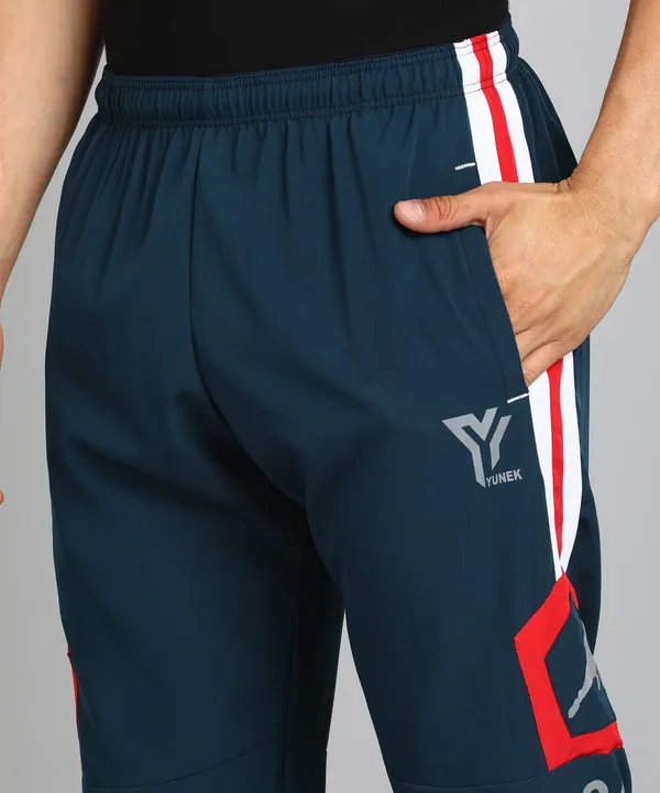 Solid_Striped_Men_Blue_Track_Pants