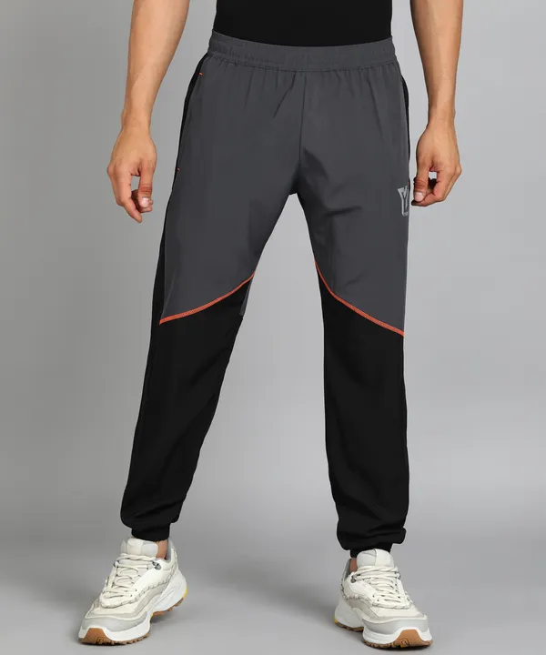 Colorblock_Men_Grey,_Black_Track_Pants