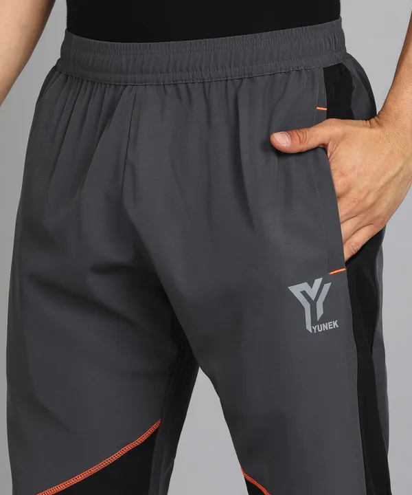 Colorblock_Men_Grey_Track_Pants
