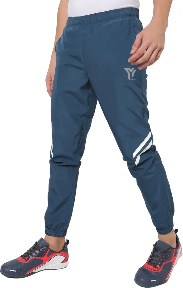 Solid_Men_Blue_Track_Pants