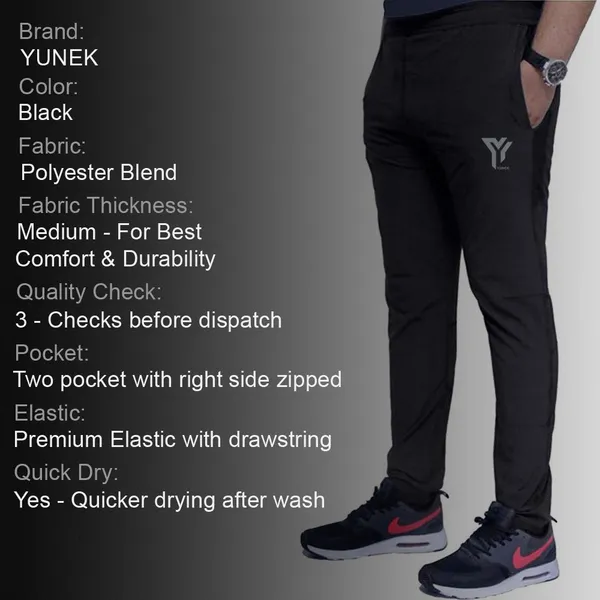 Solid_Men_Black_Track_Pants