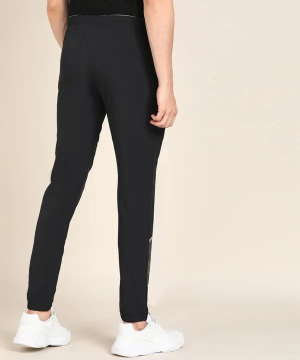 Colorblock_Men_Black_Track_Pants