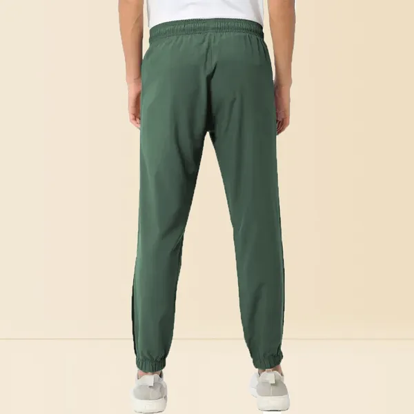 Solid_Men_Green_Track_Pants