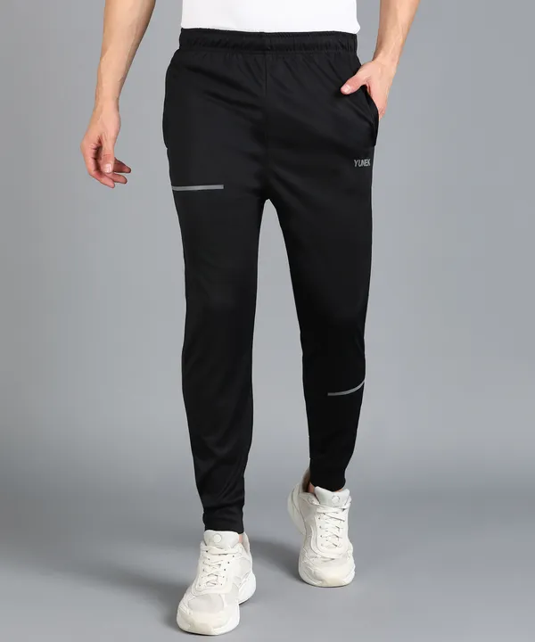 Solid_Men_Black_Track_Pants