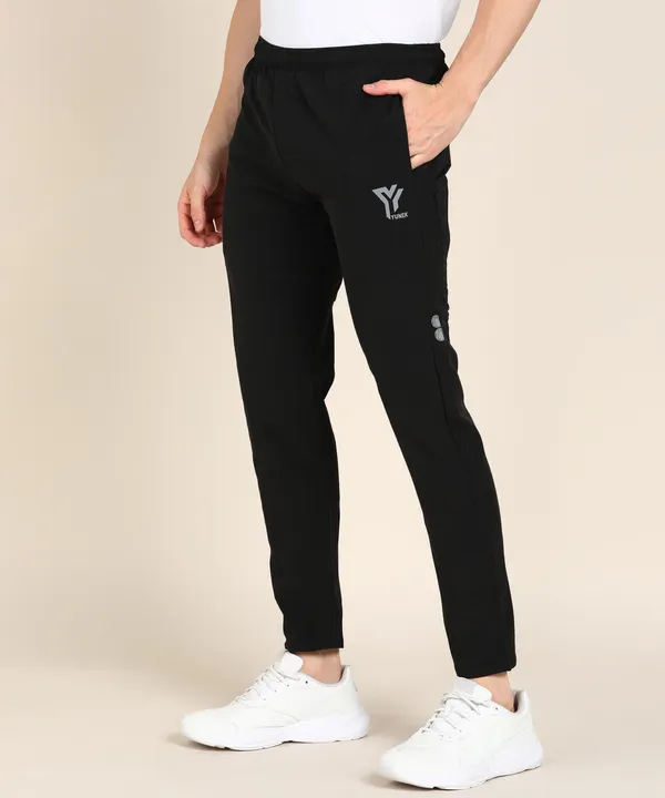 ADIDAS Solid Men Black Track Pants - Buy ADIDAS Solid Men Black Track Pants  Online at Best Prices in India