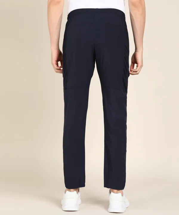YHQ_Solid_Men_Blue_Track_Pants