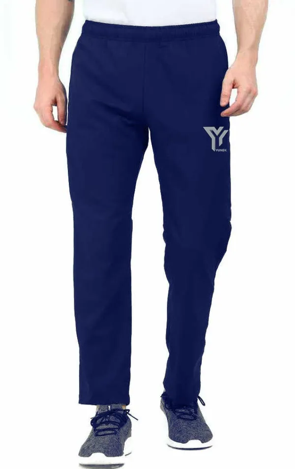 Solid_Men_Blue_Track_Pants
