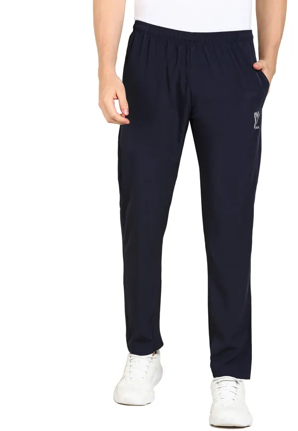 Solid_Men_Blue_Track_Pants