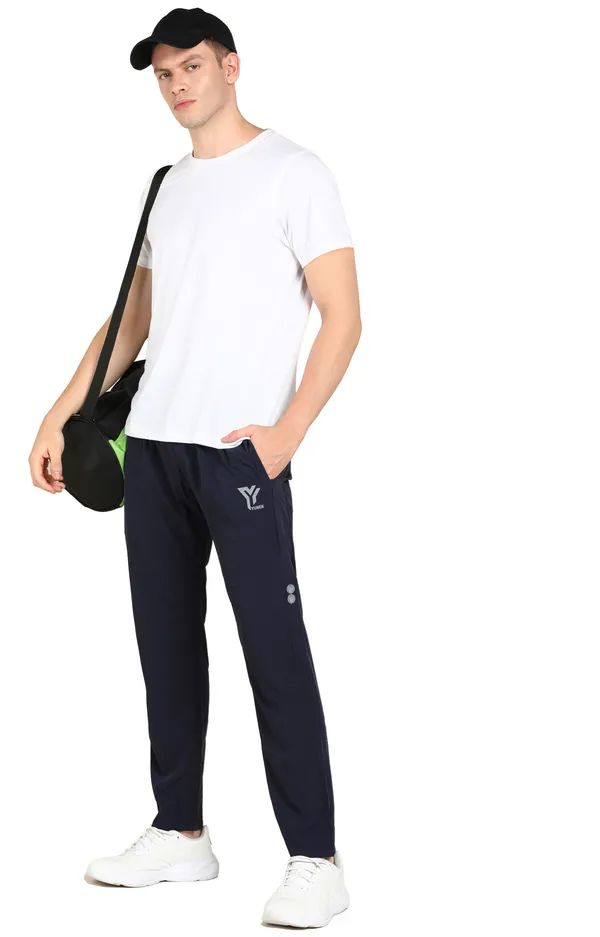 Solid_Men_Blue_Track_Pants