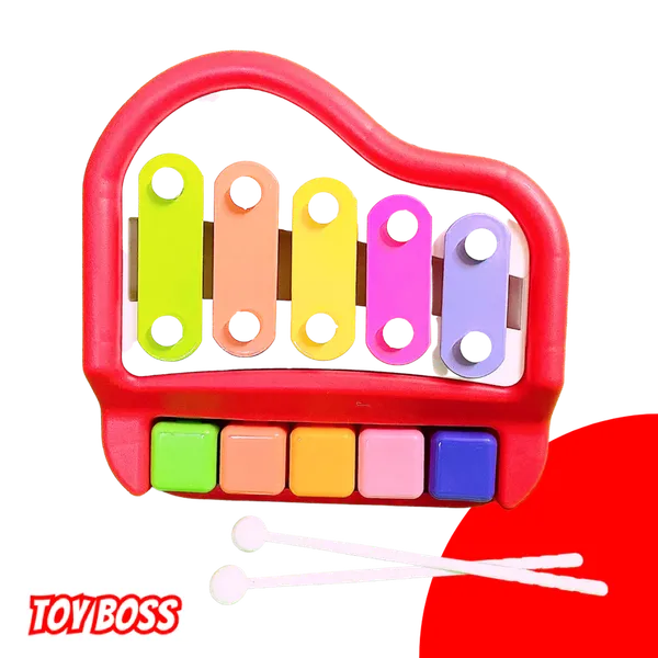 2_in_1_Musical_Xylophone_and_Mini_Piano_Small_|_Kids_Educational_Musical_Instrument_Toy_5KEYS